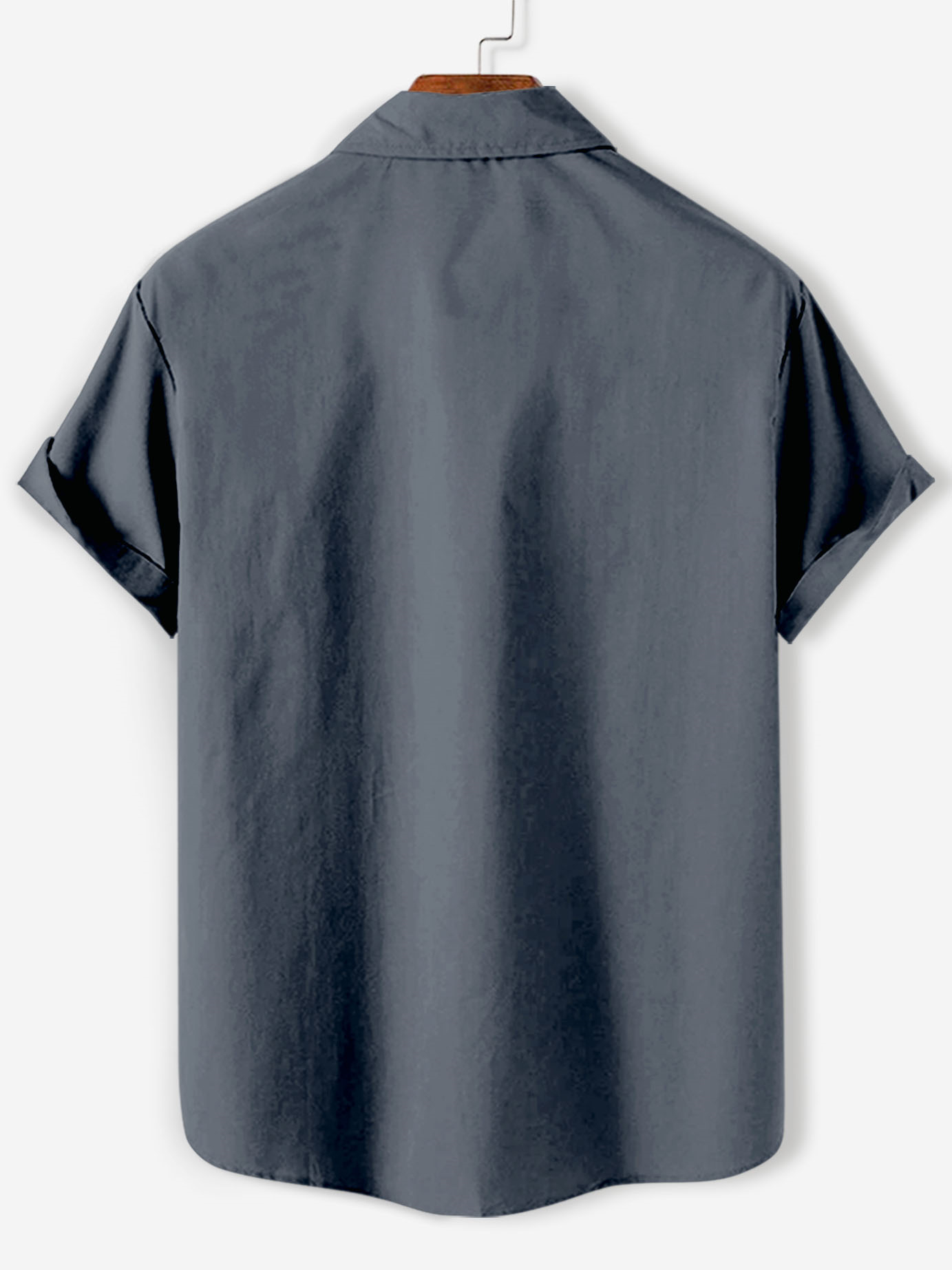 Men's cartoon racing stripe element short-sleeved shirt