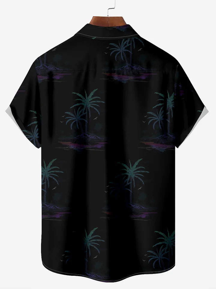 Hawaiian Fun Pirate Parrot Short Sleeve Shirt