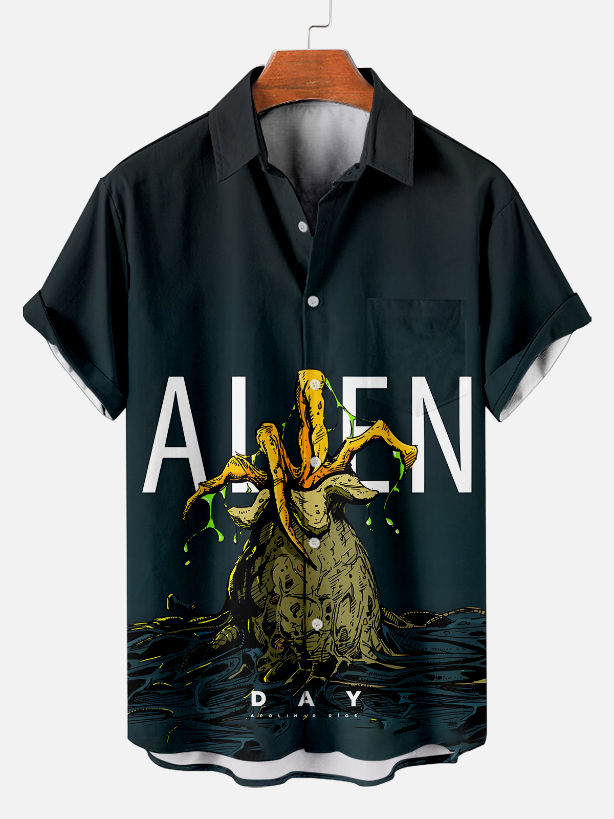 Men's Classic Movie Graphic Short Sleeve Shirt
