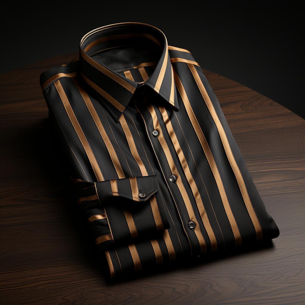 Men's Business Casual Button-Down Shirt