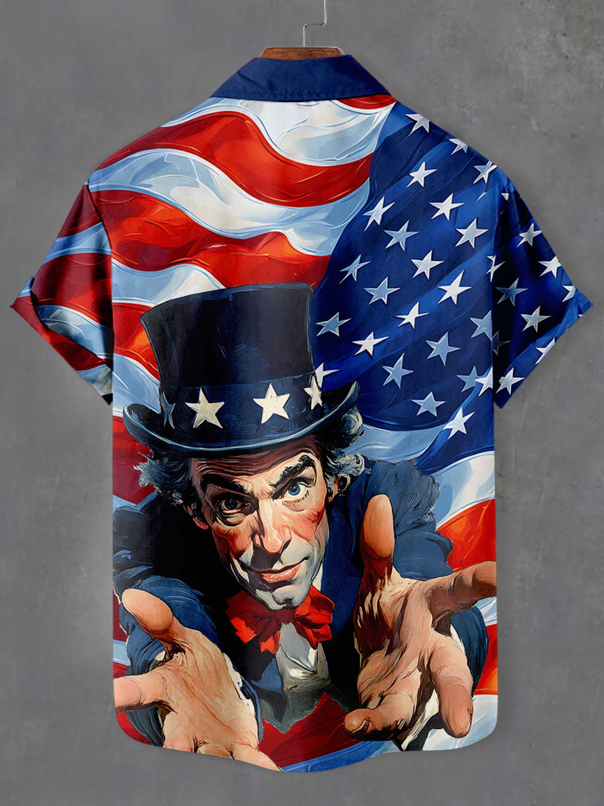 Men's Fun Cartoon Graphic Short Sleeve Shirt