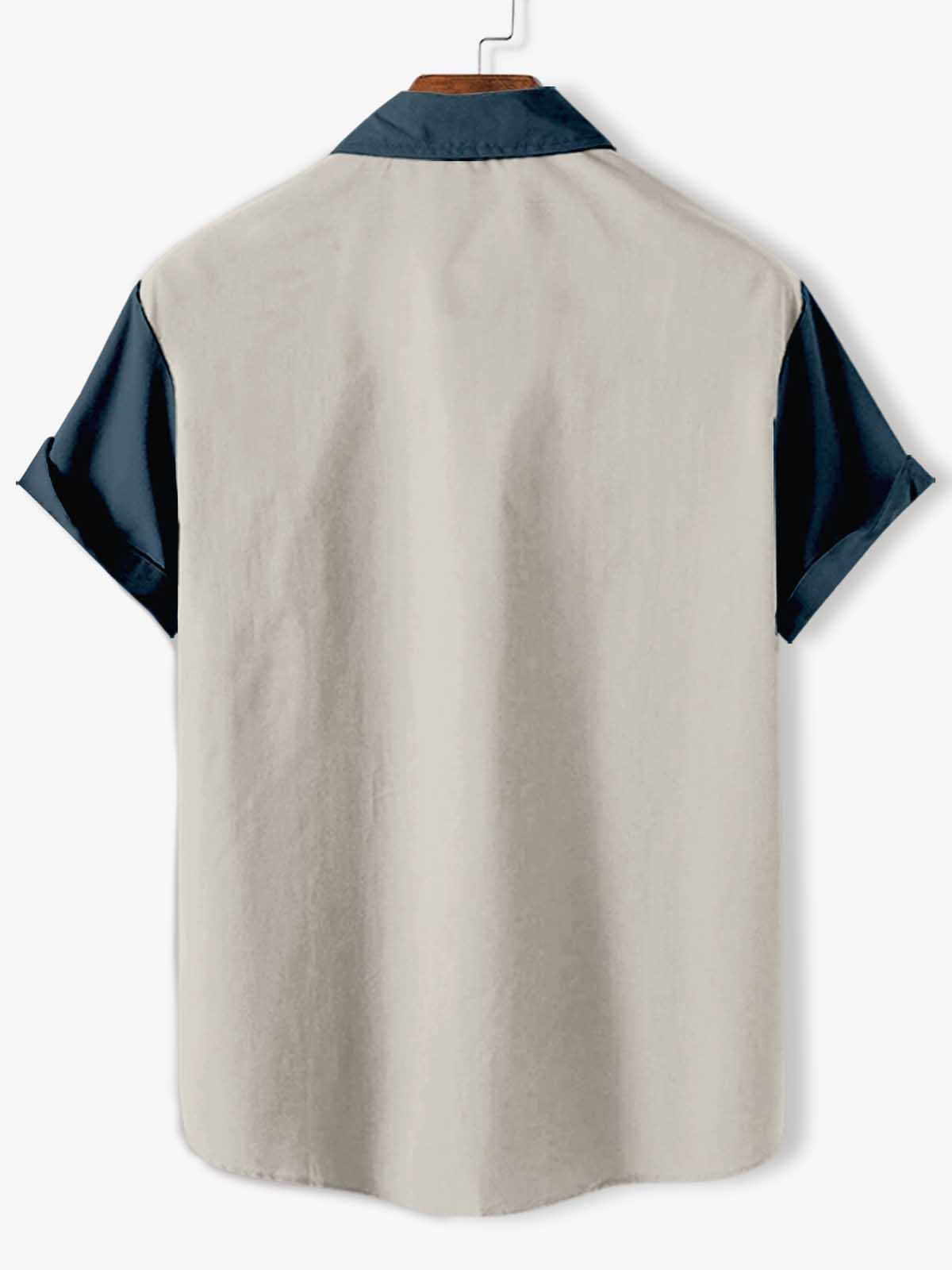 Men's Patriotic Short Sleeve Shirt