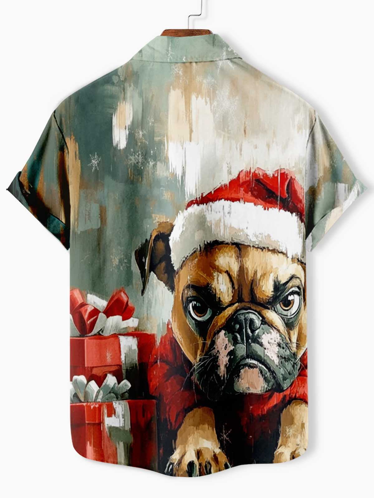 Men's Fun Animal Graphic Short Sleeve Shirt