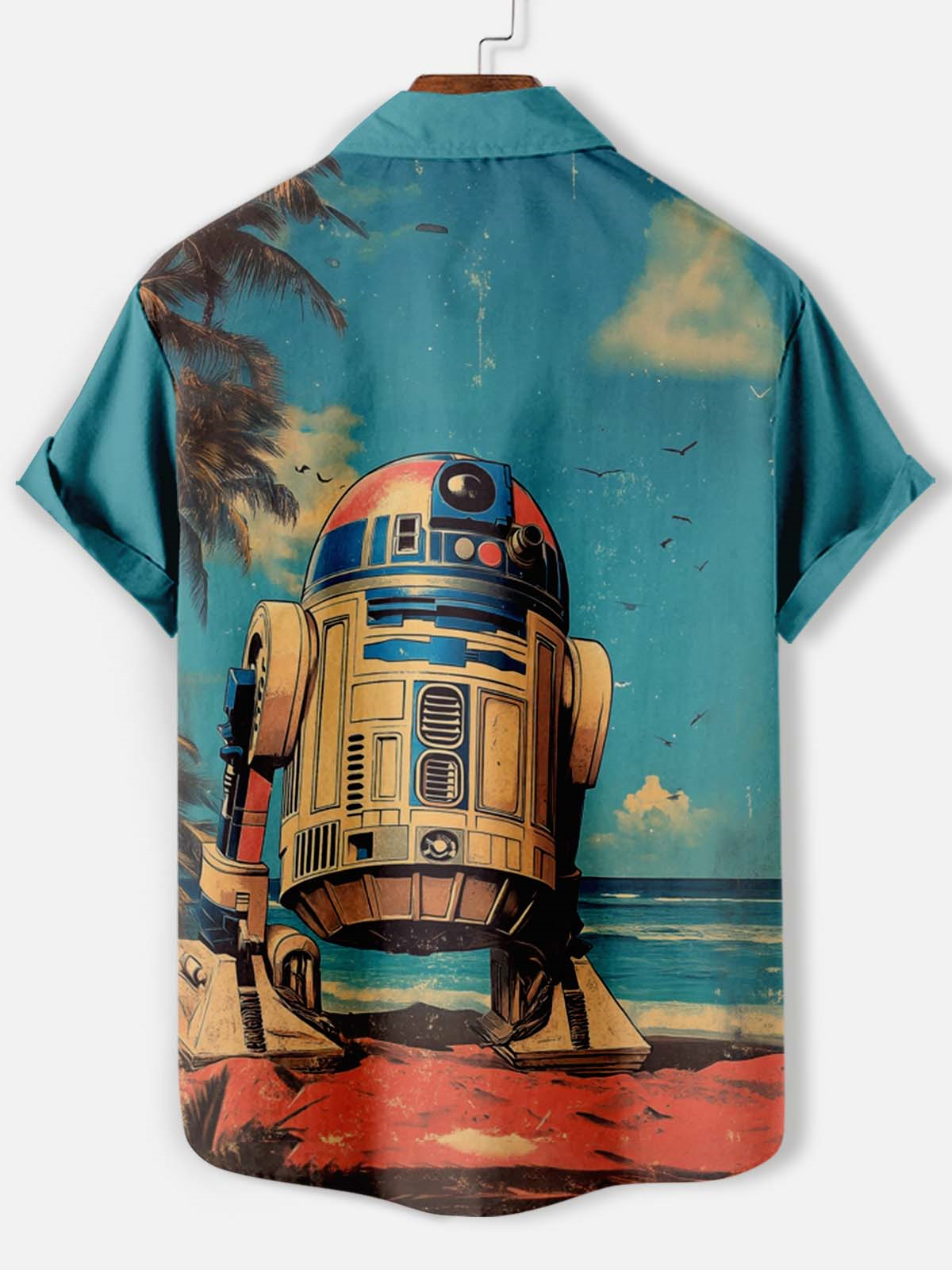 Men's Classic Movie Graphic Short Sleeve Shirt