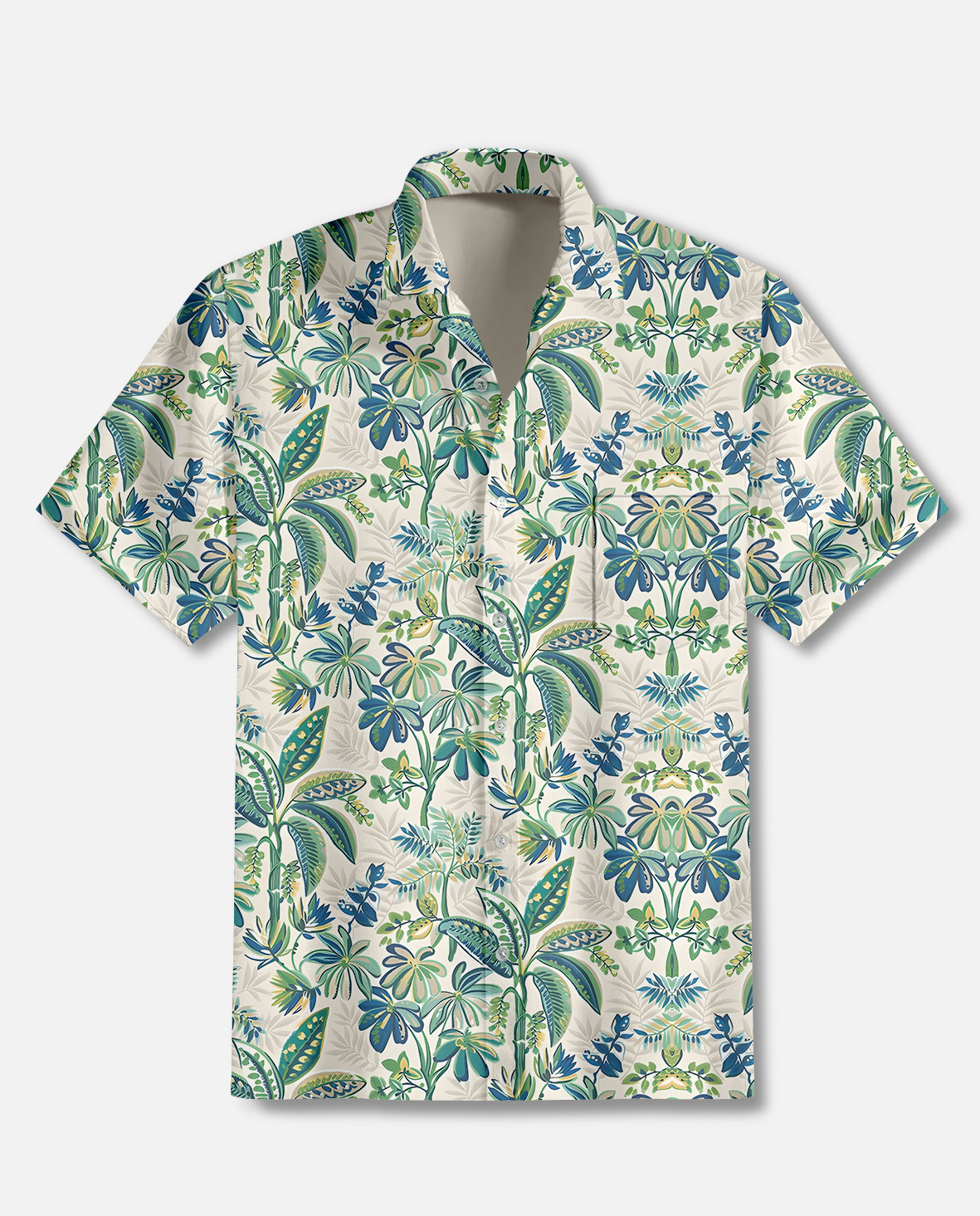 Men's Vintage Hawaiian Short Sleeve Shirt
