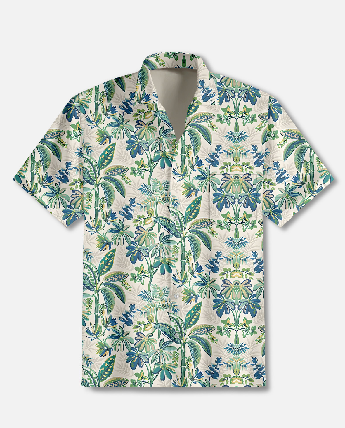 Men's Vintage Hawaiian Short Sleeve Shirt