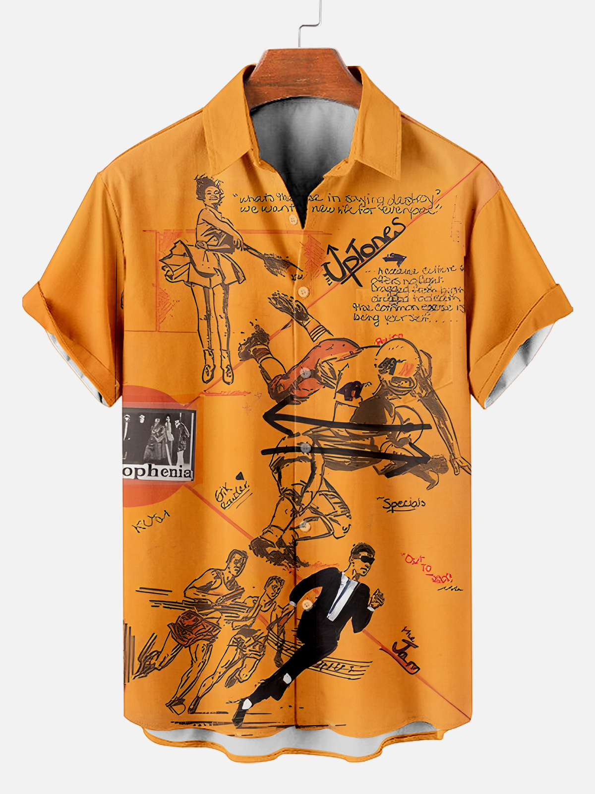 Pop Culture 70's-80s Men's Nostalgia Shirt