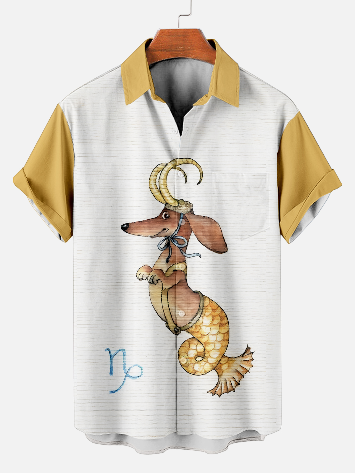 Retro Fun Pattern Short Sleeve Shirt