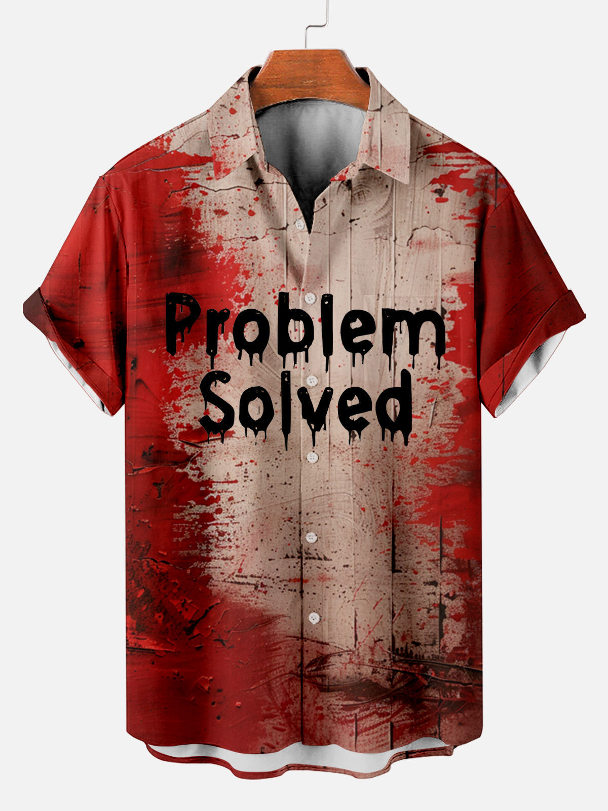 Men's Halloween Graphic Short Sleeve Shirt