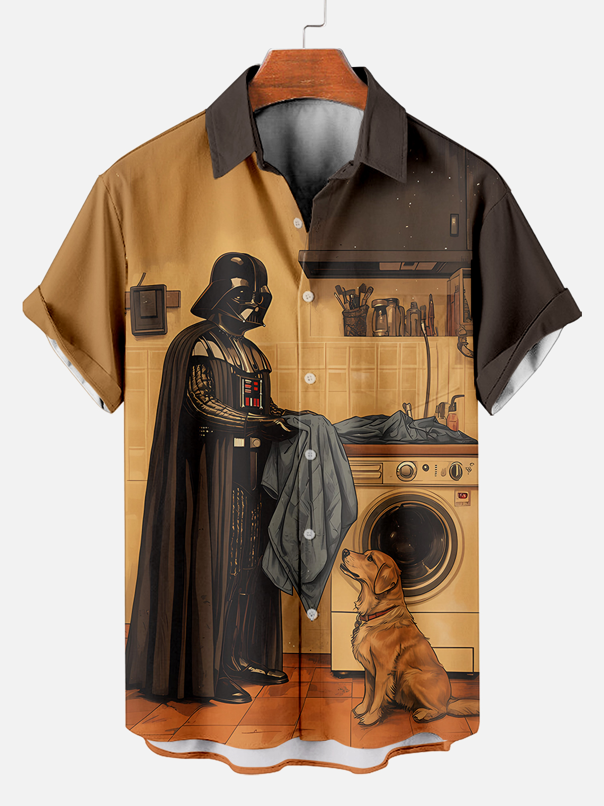 Men's Classic Movie Graphic Short Sleeve Shirt