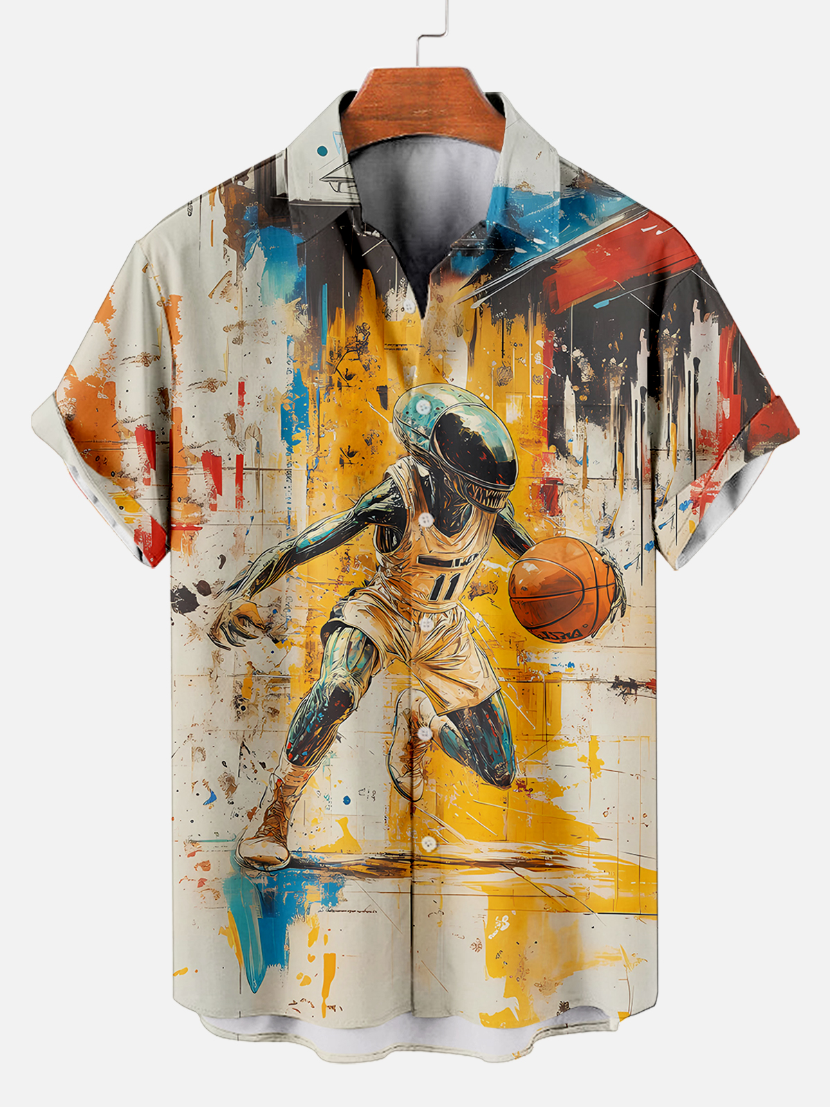 Men's Classic Movie Graphic Short Sleeve Shirt