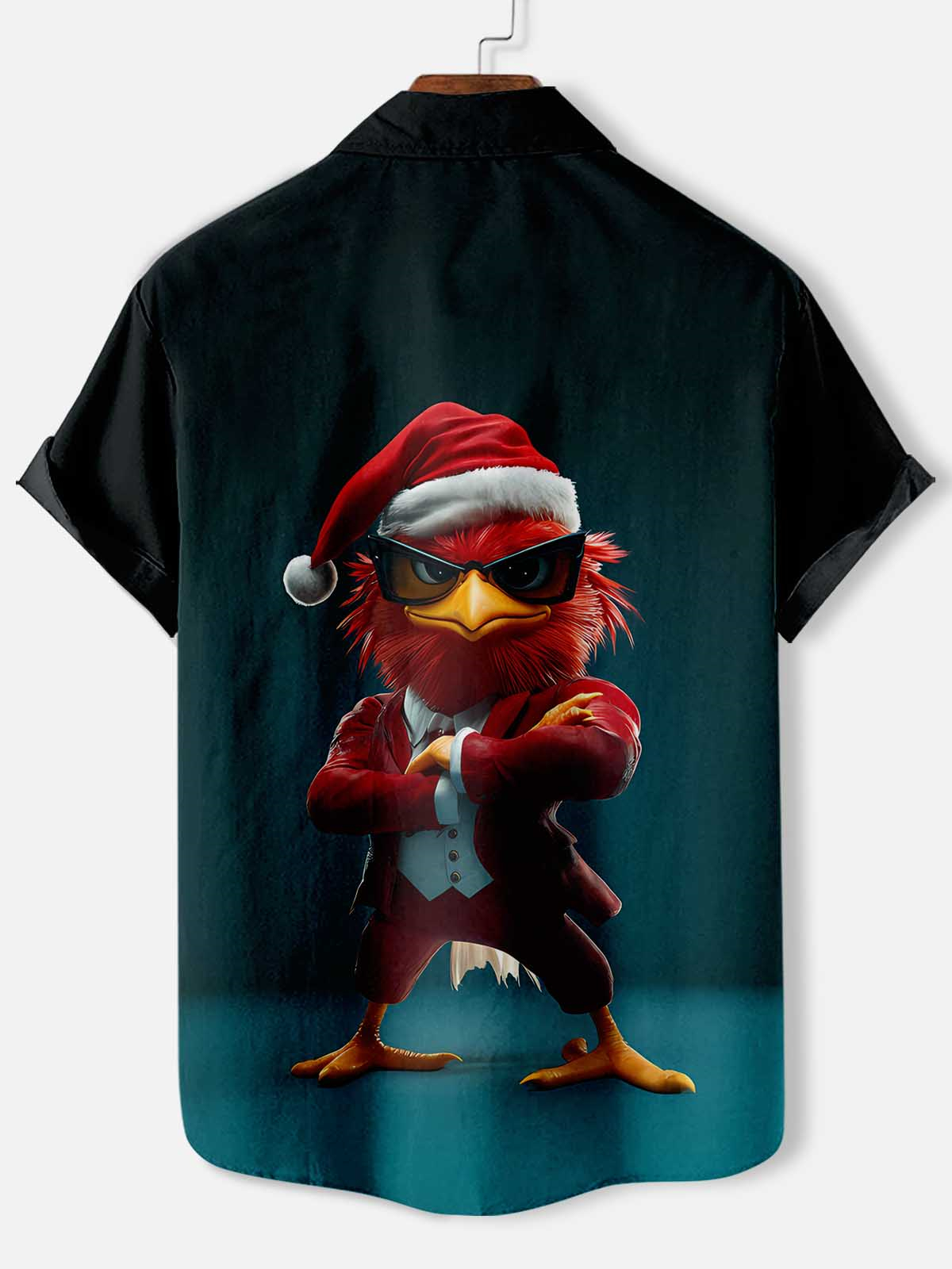 Men's Fun Cartoon Graphic Short Sleeve Shirt