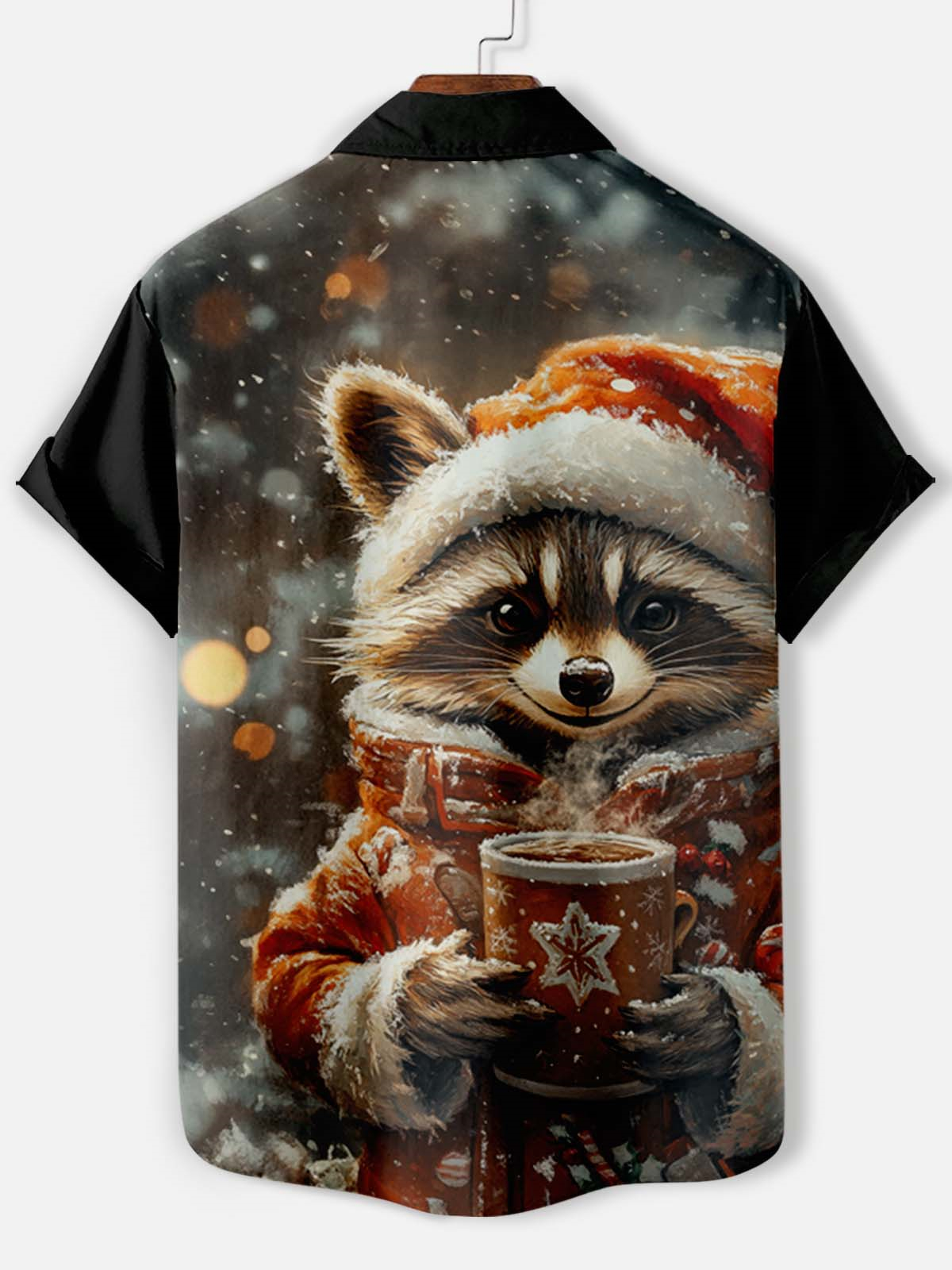 Men's Fun Cartoon Graphic Short Sleeve Shirt