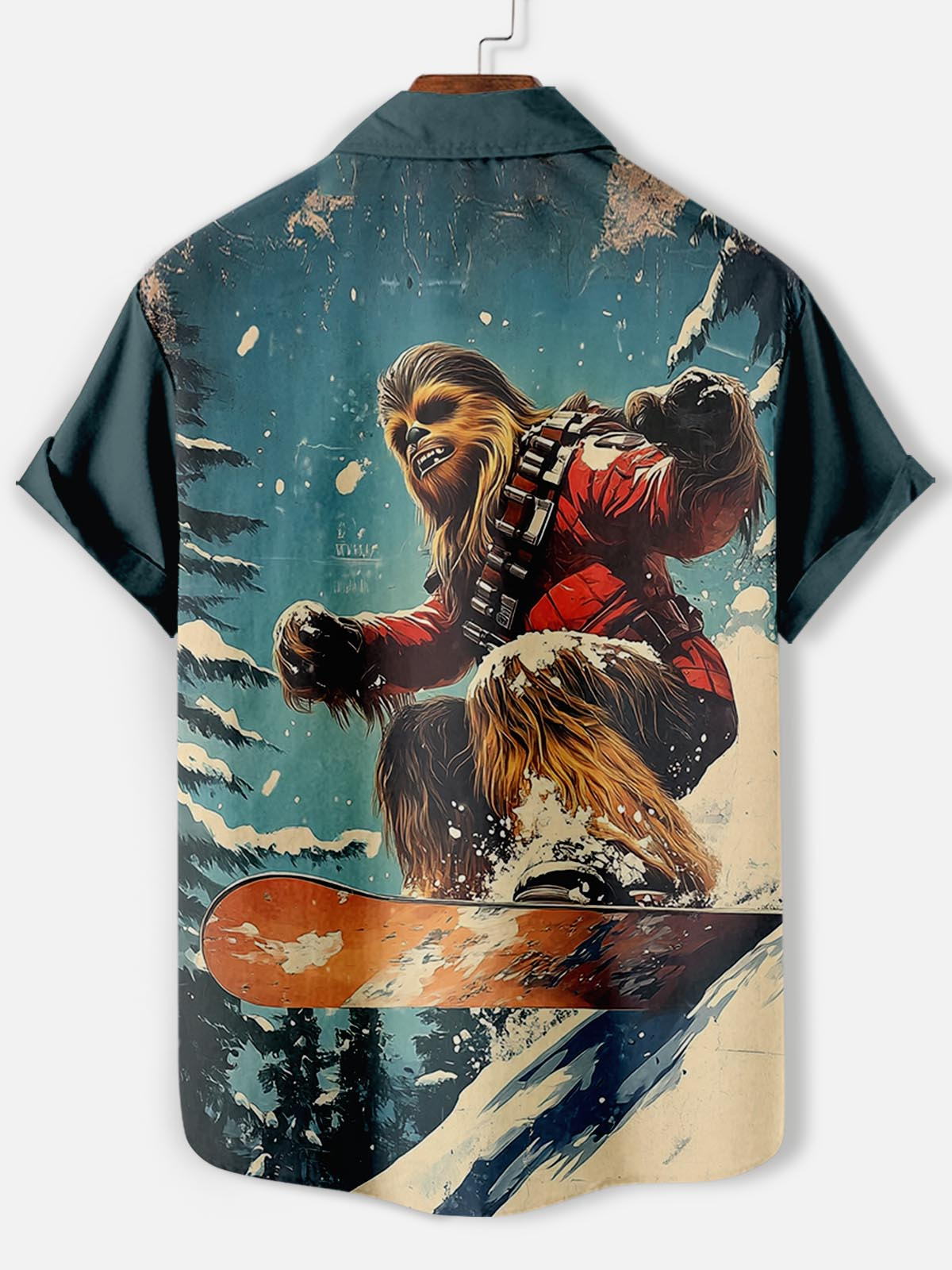 Men's Classic Movie Graphic Short Sleeve Shirt