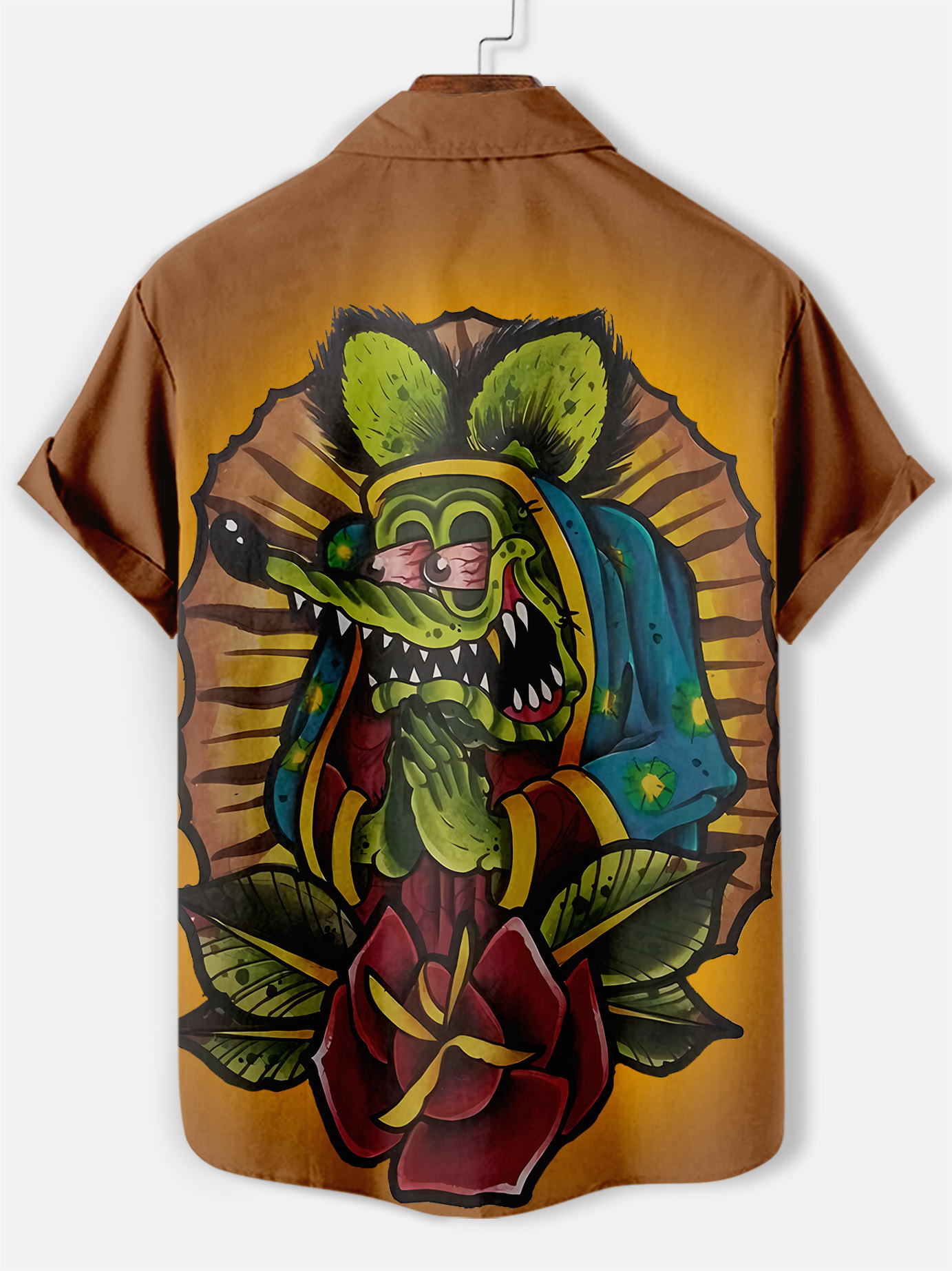 Men's Faith Jesus Graphic Illustration Short Sleeve Shirt