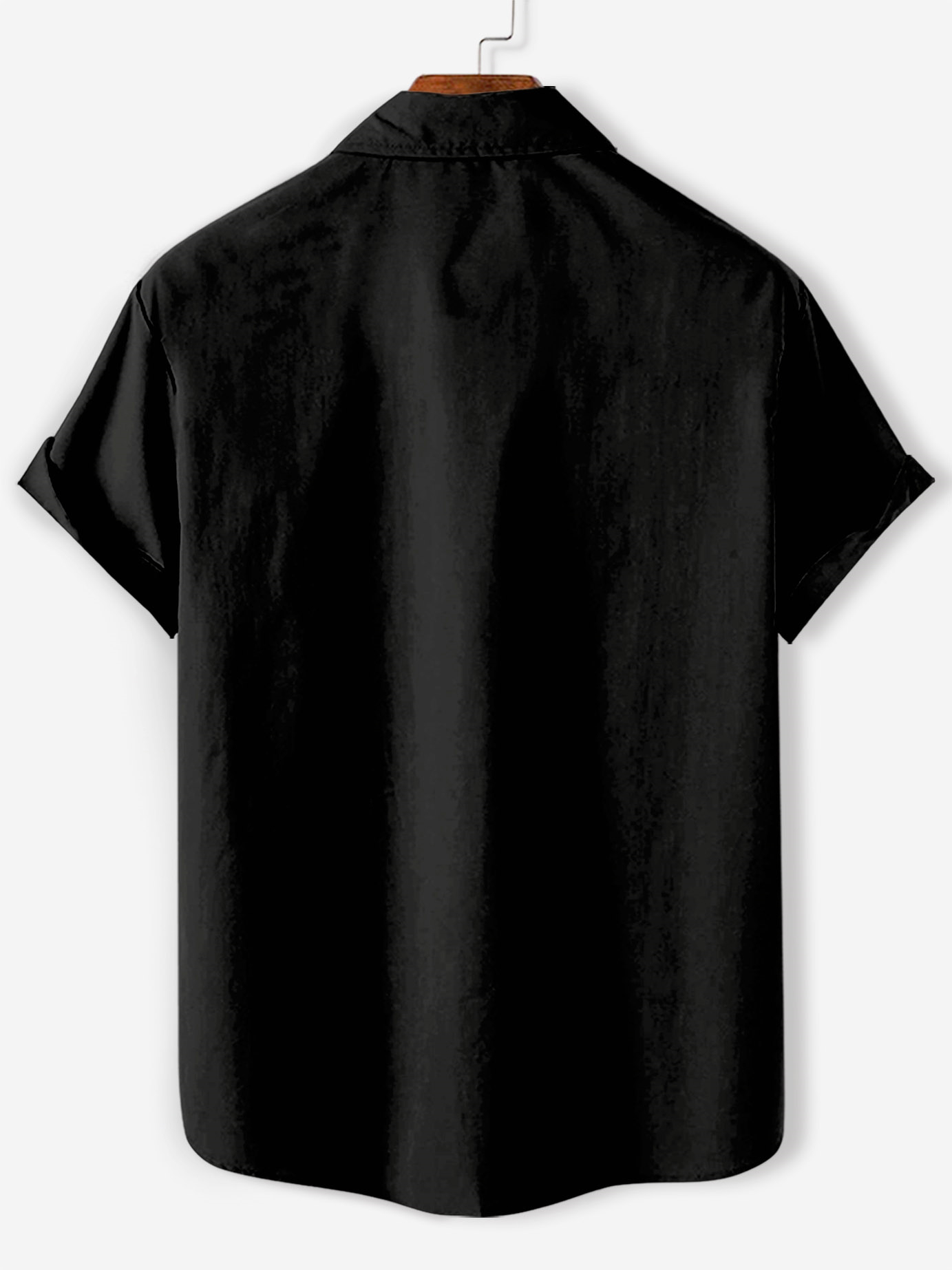 Men's cartoon racing stripe element short-sleeved shirt