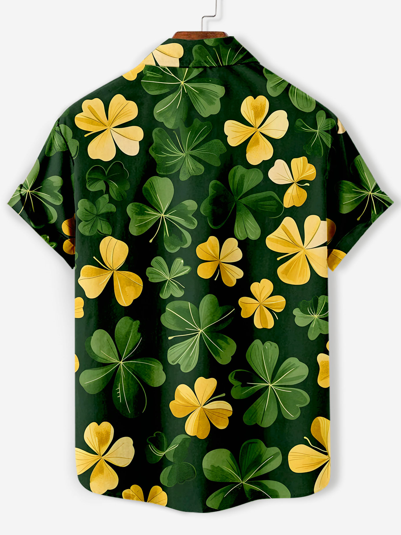 Men's St. Patrick's Day Themed Short Sleeve Shirt
