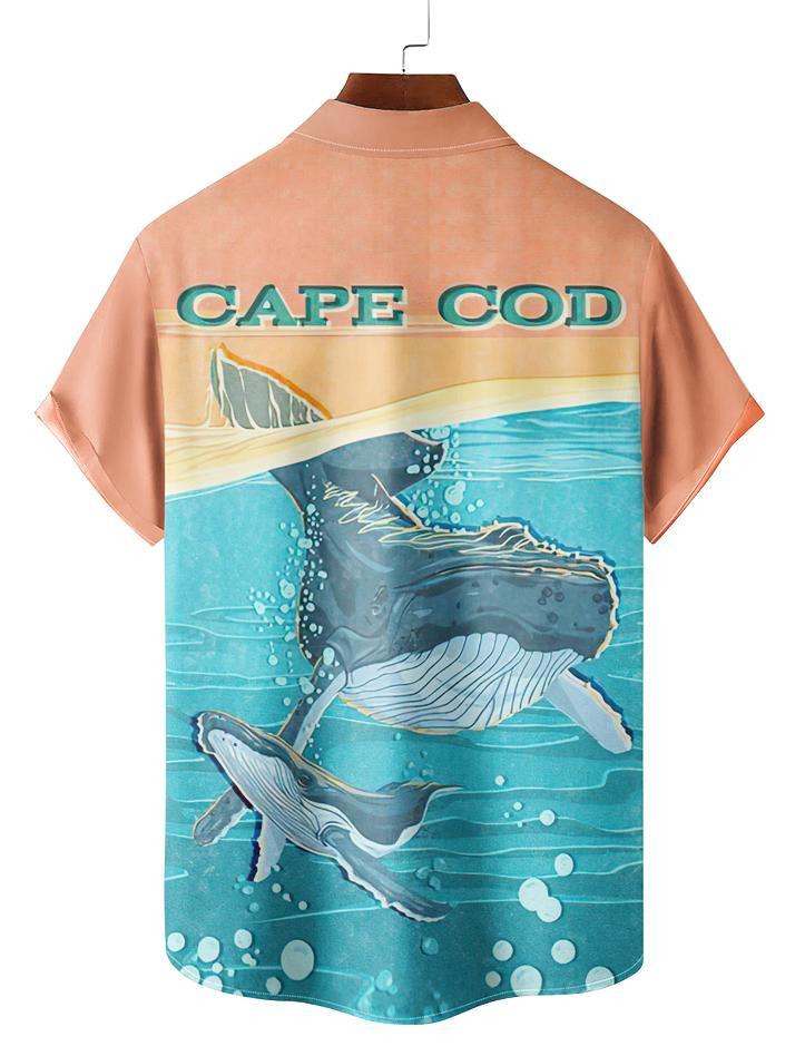 Vintage Magazine pattern short sleeved shirt