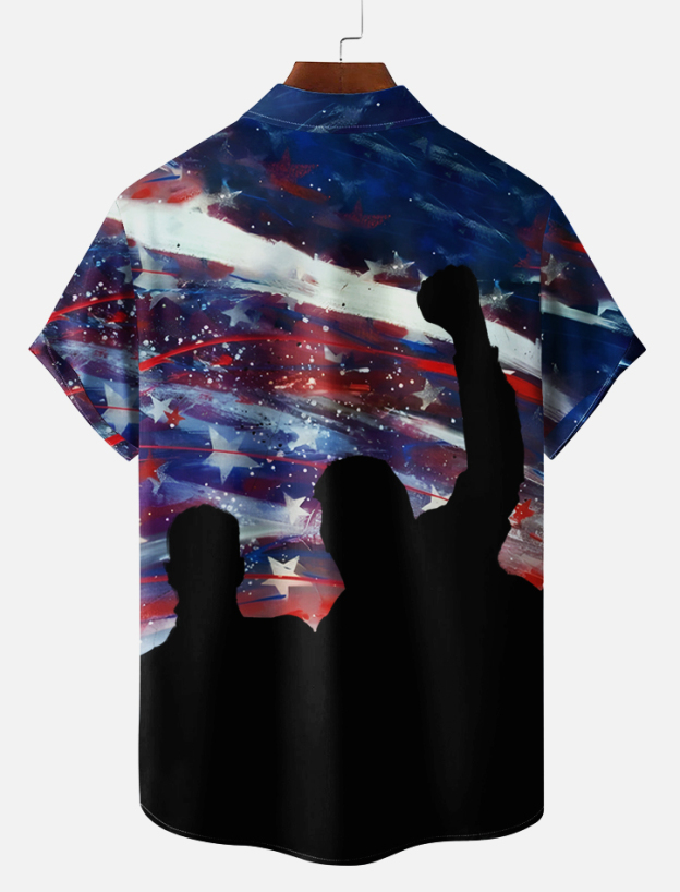 Independence day short sleeve shirt