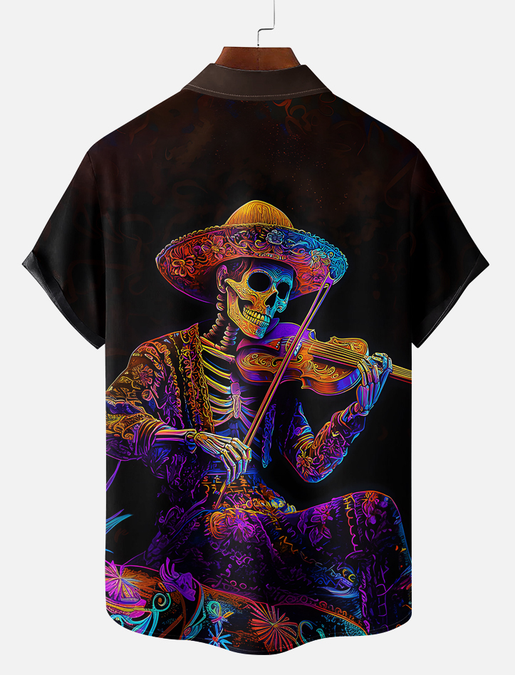 Men's Classic Movie Graphic Short Sleeve Shirt