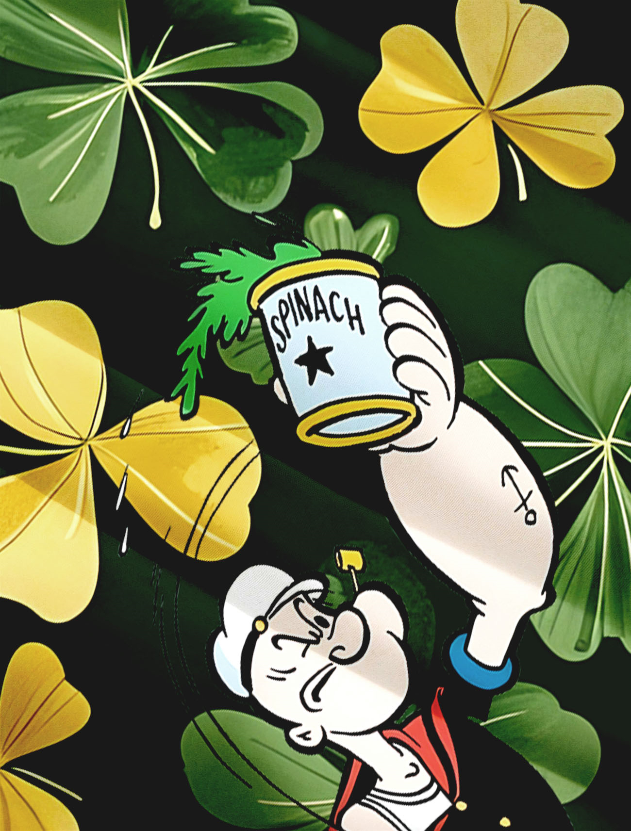 Men's St. Patrick's Day Themed Short Sleeve Shirt