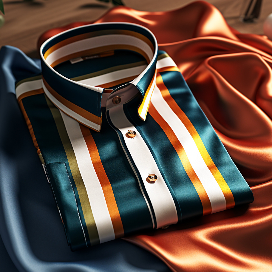 Men's Business Casual Button-Down Shirt