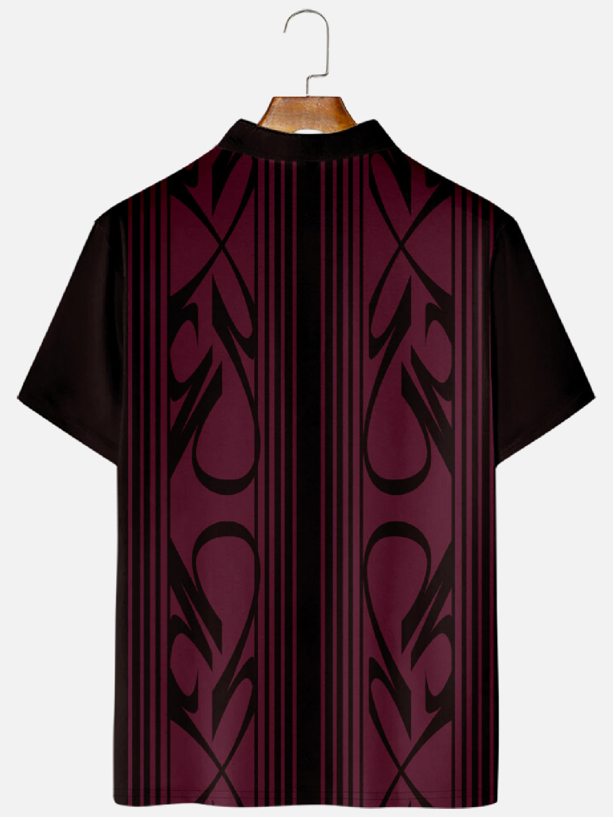 Men's Pinstripe Inspired Hot Rod Basic Every Day Polo Shirt