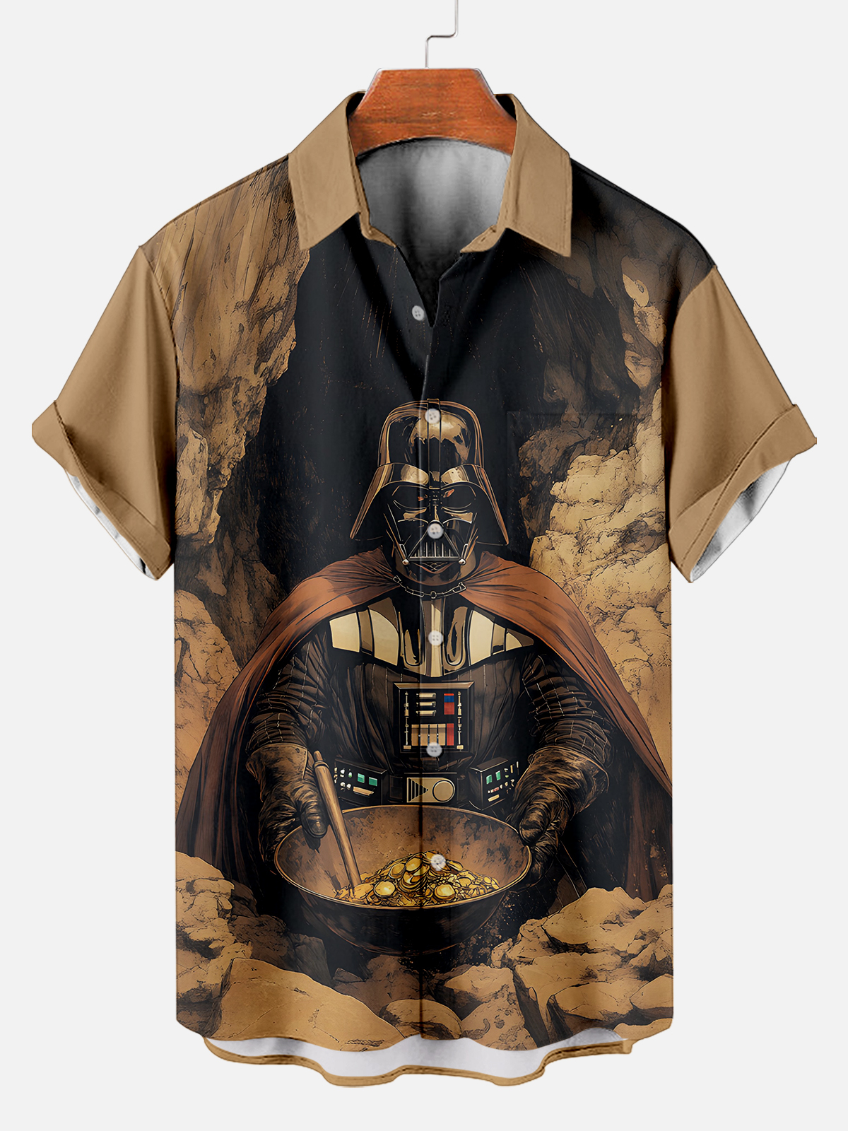 Men's Classic Movie Graphic Short Sleeve Shirt