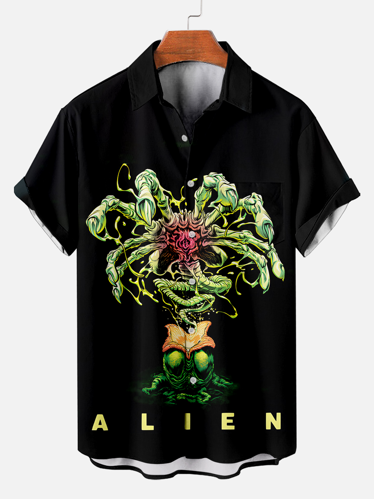 Men's Classic Movie Graphic Short Sleeve Shirt