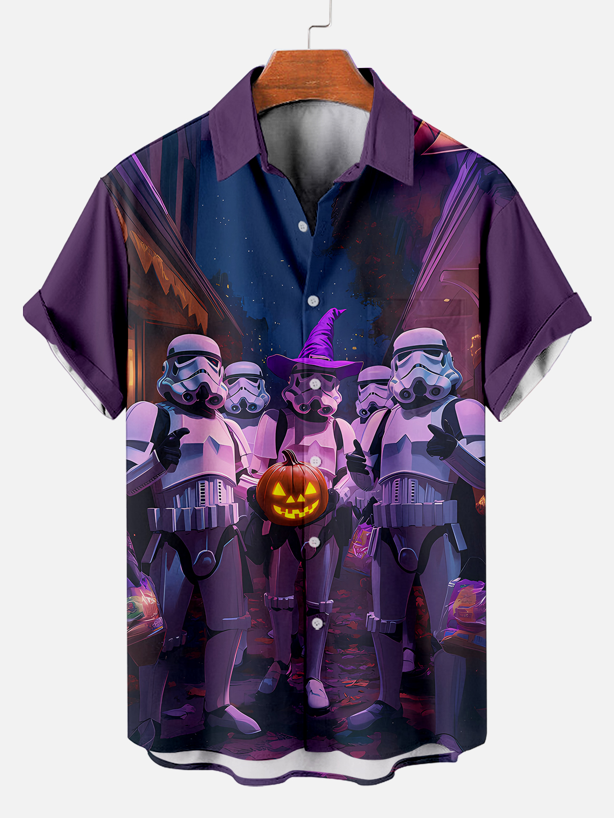 Men's Classic Movie Graphic Short Sleeve Shirt