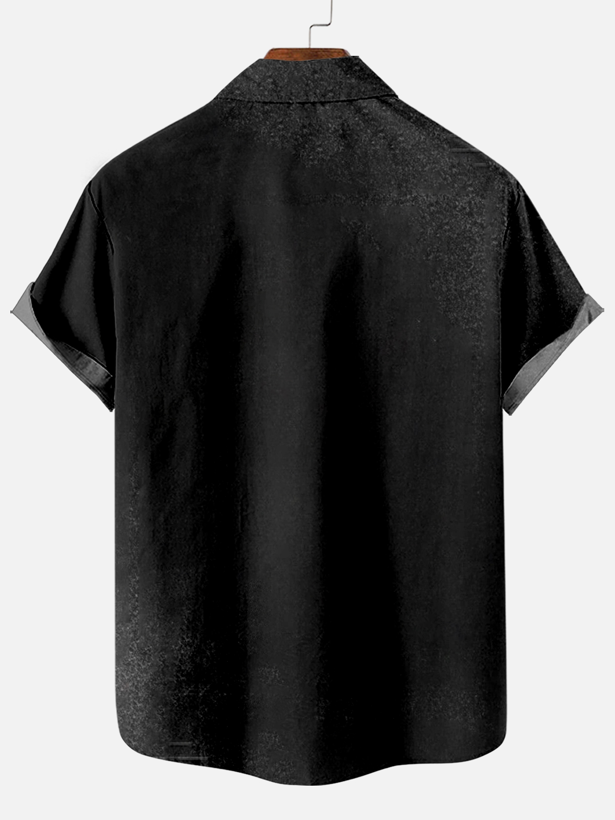 Classic Movie pattern short sleeved shirt