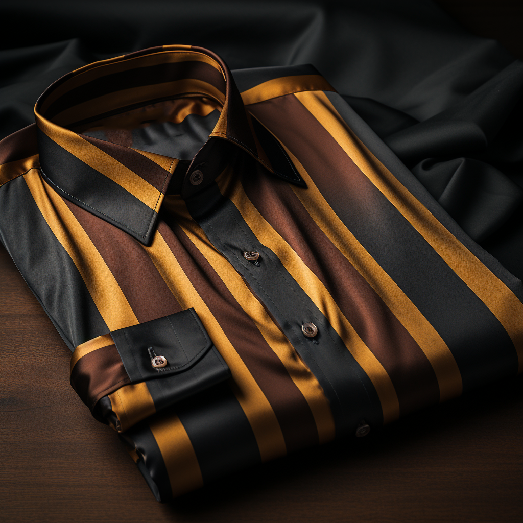 Men's Business Casual Button-Down Shirt