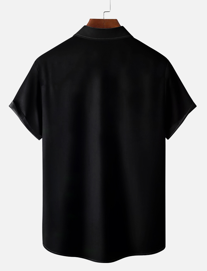 Men's Classic Movie Graphic Short Sleeve Shirt