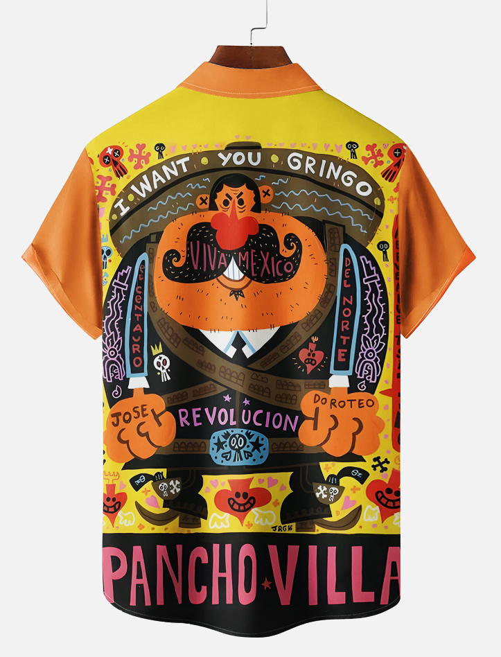 Men's Fun Illustrated Short Sleeve Shirt