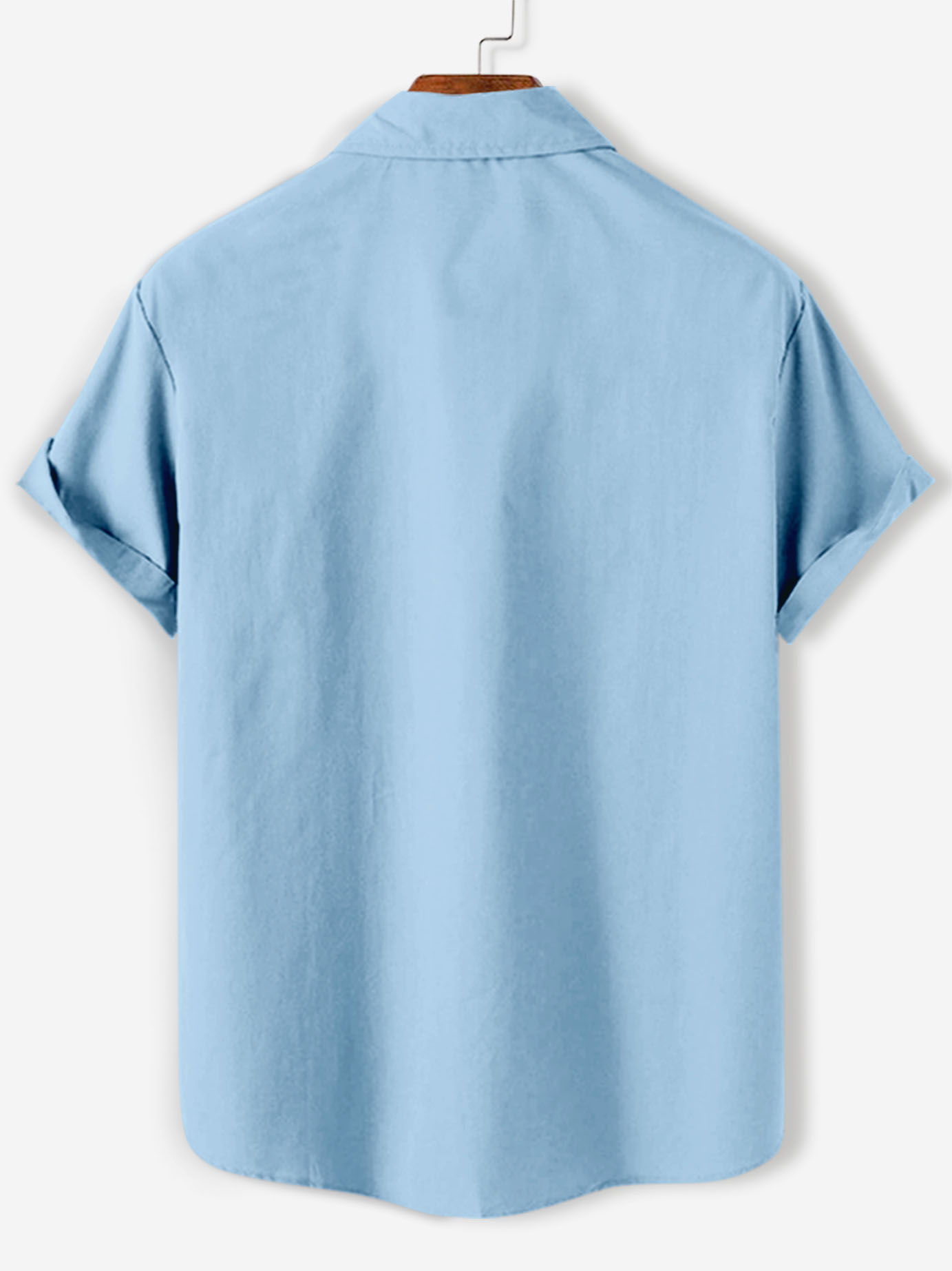 Men's cartoon racing stripe element short-sleeved shirt
