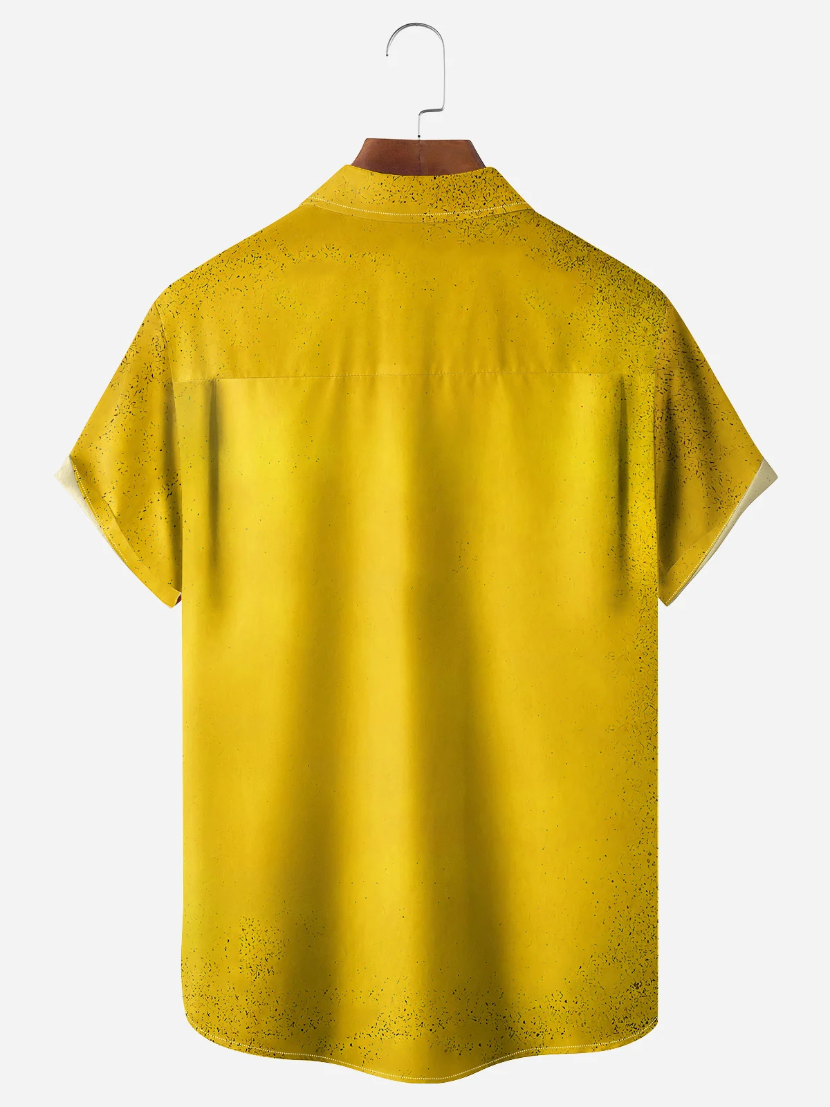 Men's Fun Chef Duck Casual Short Sleeve Pocket Shirt