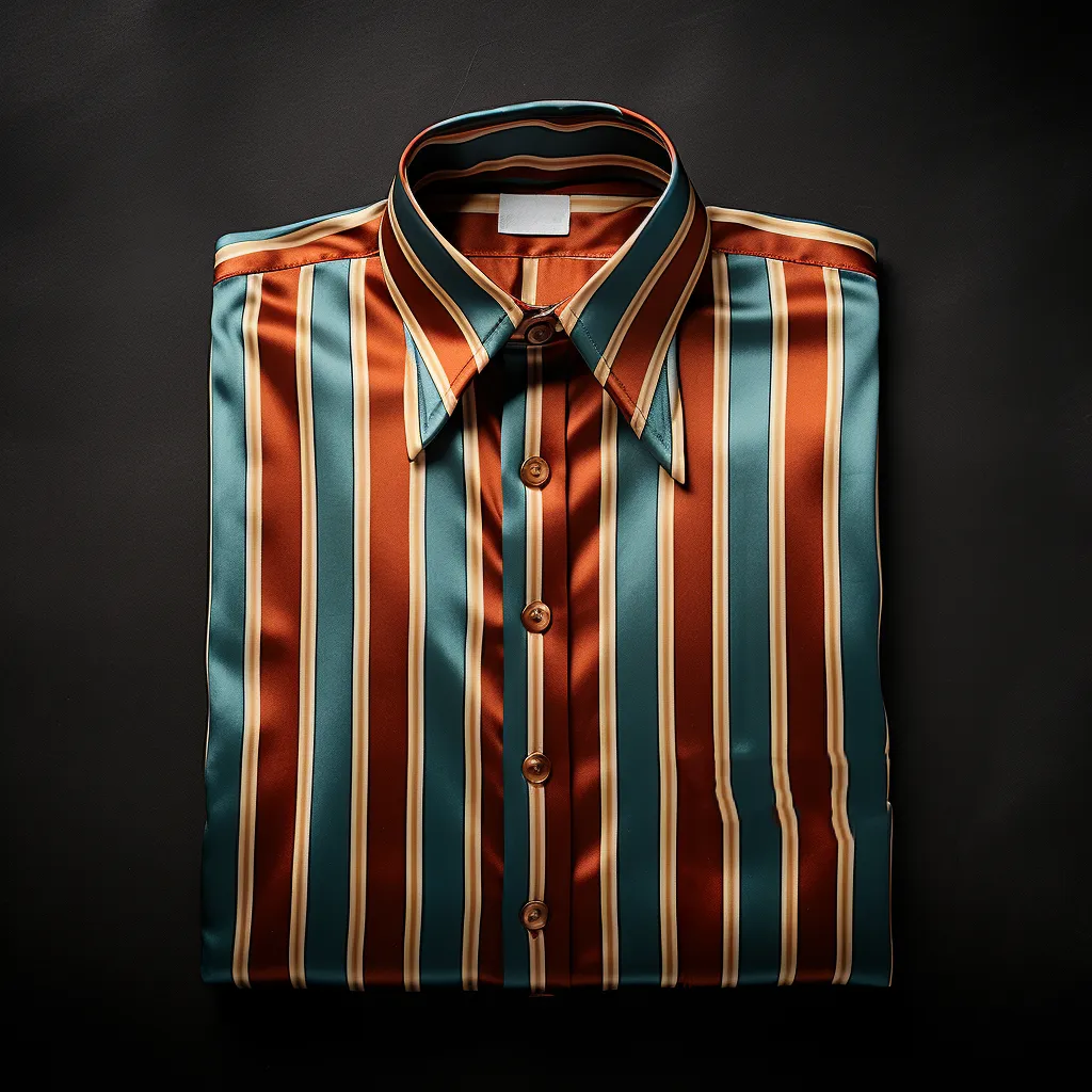 Men's Business Casual Button-Down Shirt