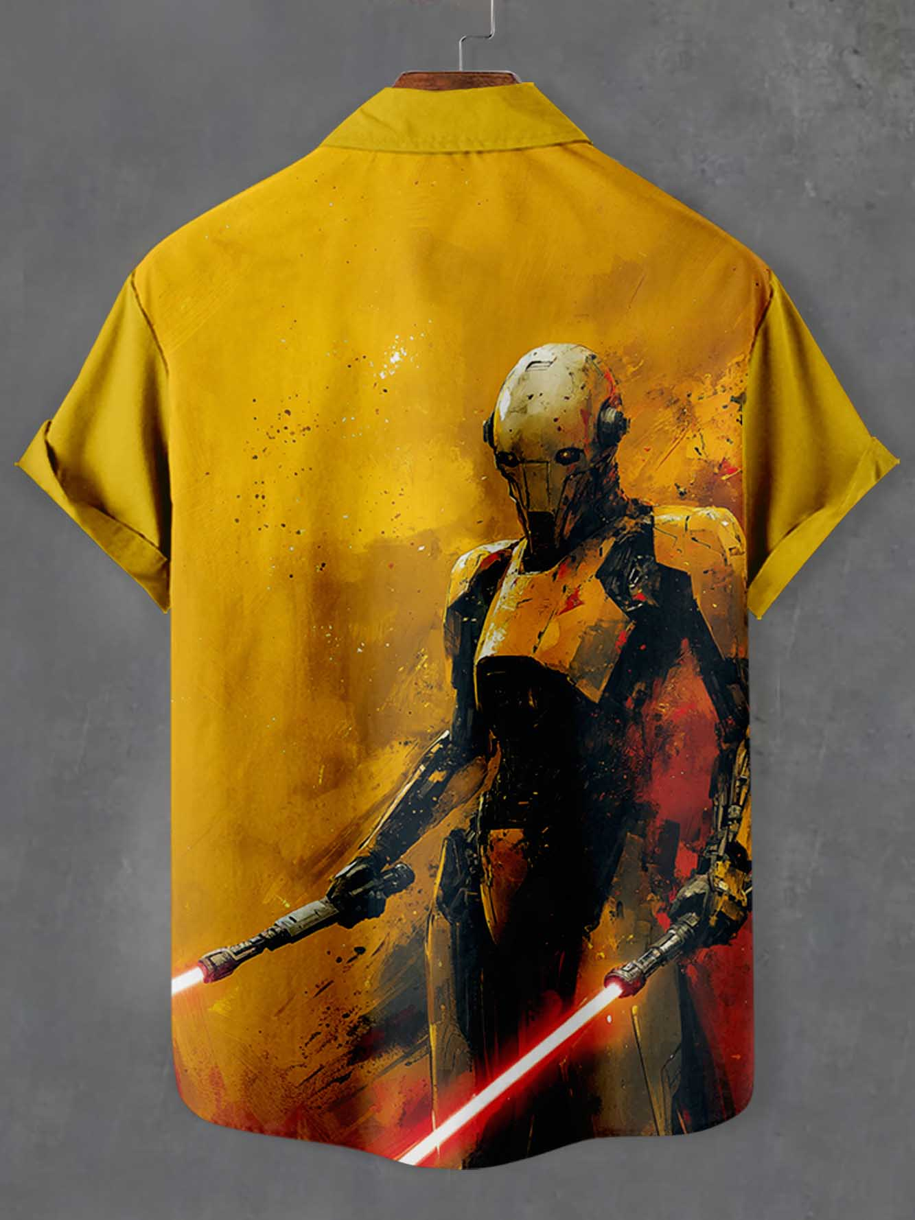 Men's Classic Movie Graphic Short Sleeve Shirt