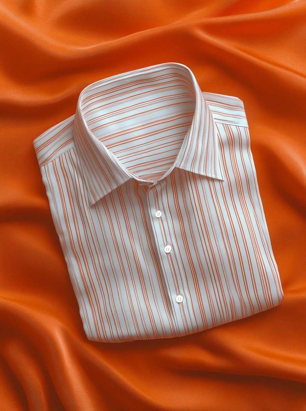 Men's Business Casual Button-Down Shirt