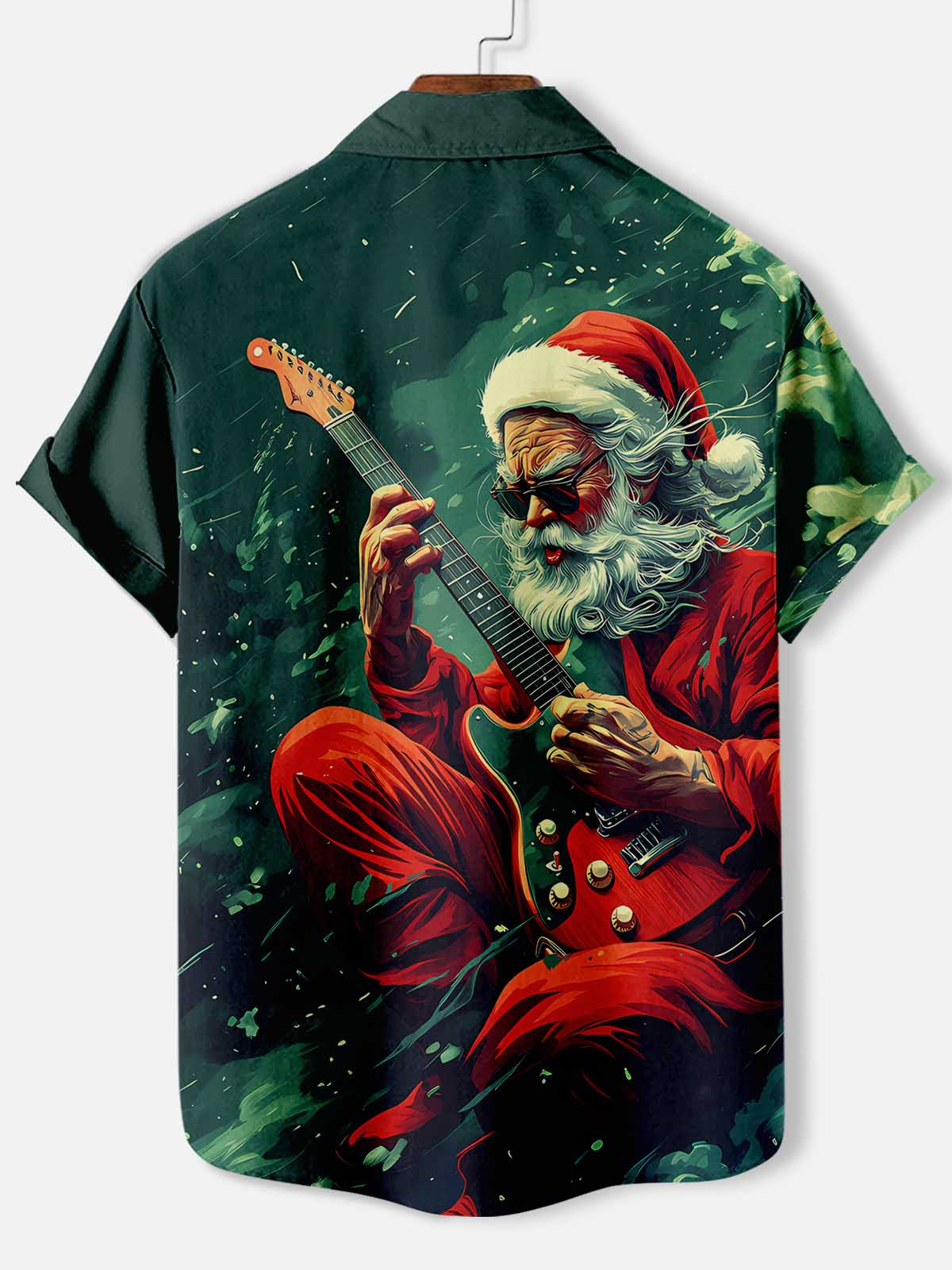 Men's Christmas Graphic Short Sleeve Shirt