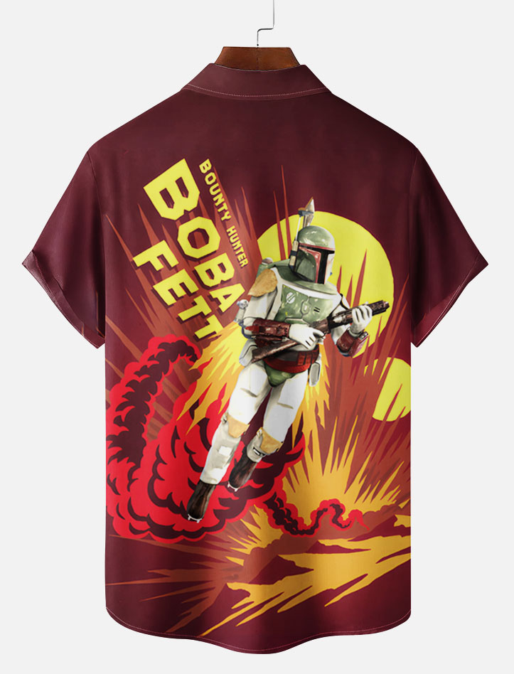 Men's Classic Movie Graphic Short Sleeve Shirt