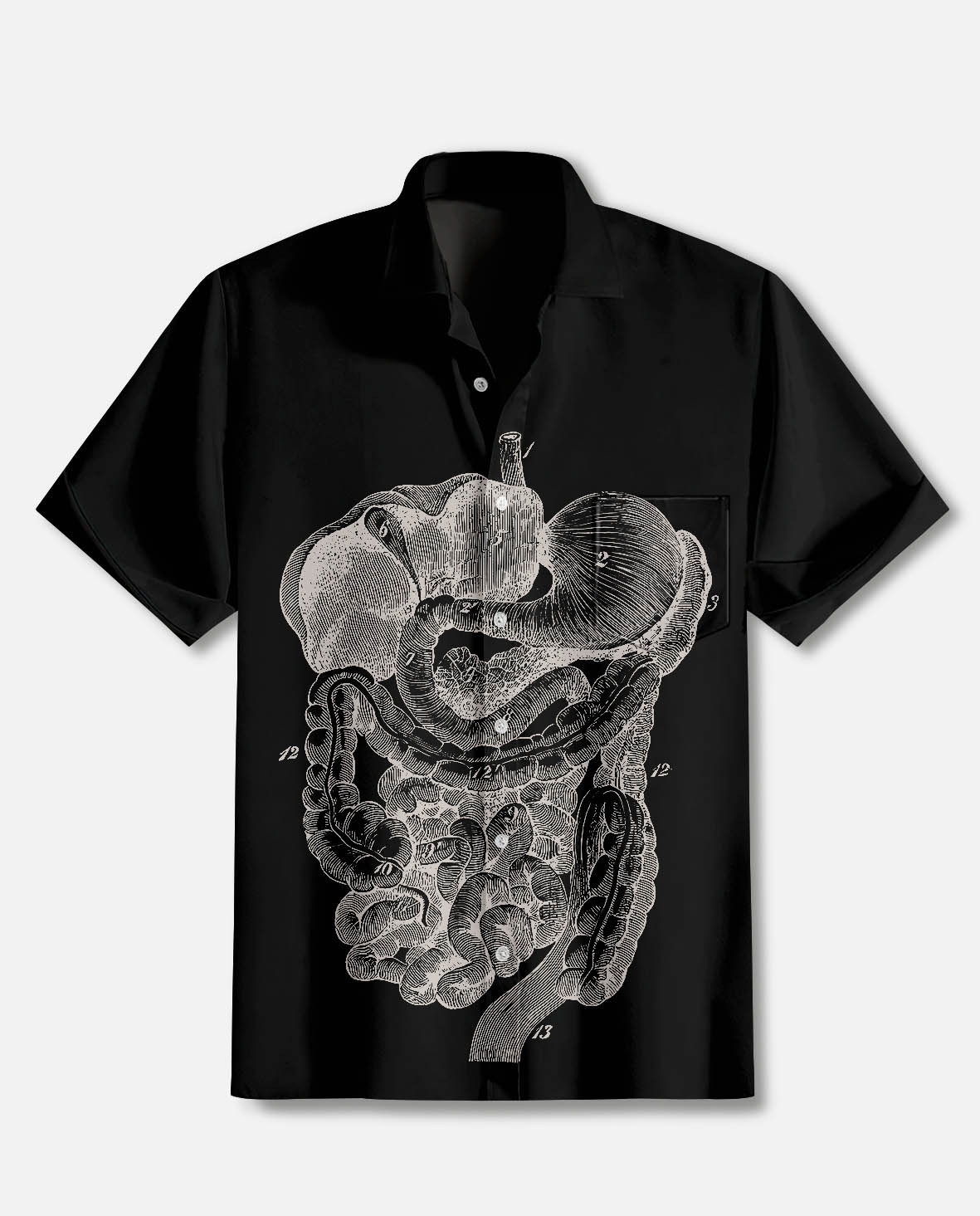 Men's Halloween Atmosphere Short Sleeve Shirt