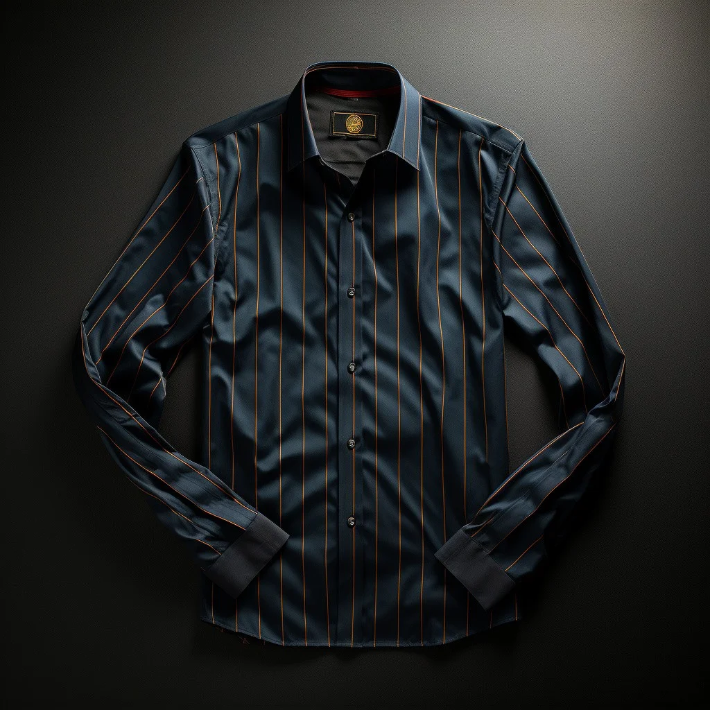 Men's Business Casual Button-Down Shirt