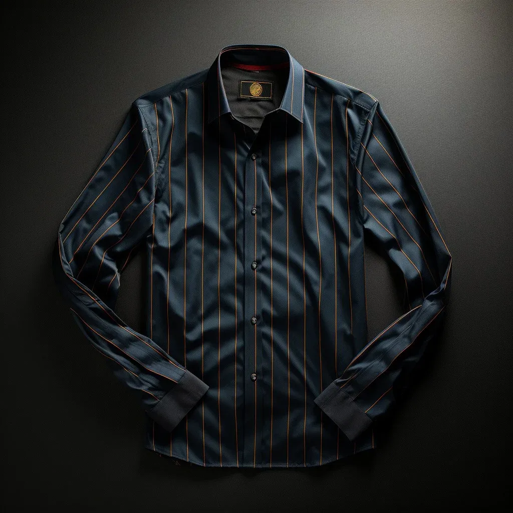 Men's Business Casual Button-Down Shirt