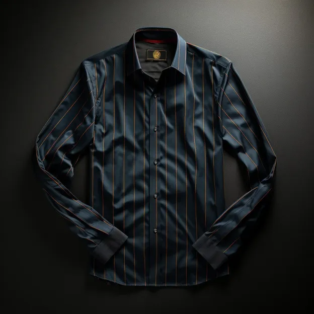 Men's Business Casual Button-Down Shirt