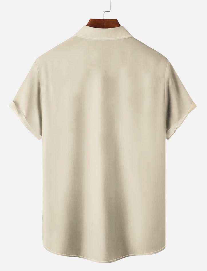 Men's Classic Movie Graphic Short Sleeve Shirt