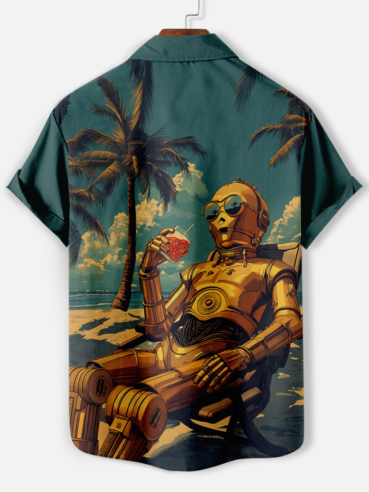 Men's Classic Movie Graphic Short Sleeve Shirt