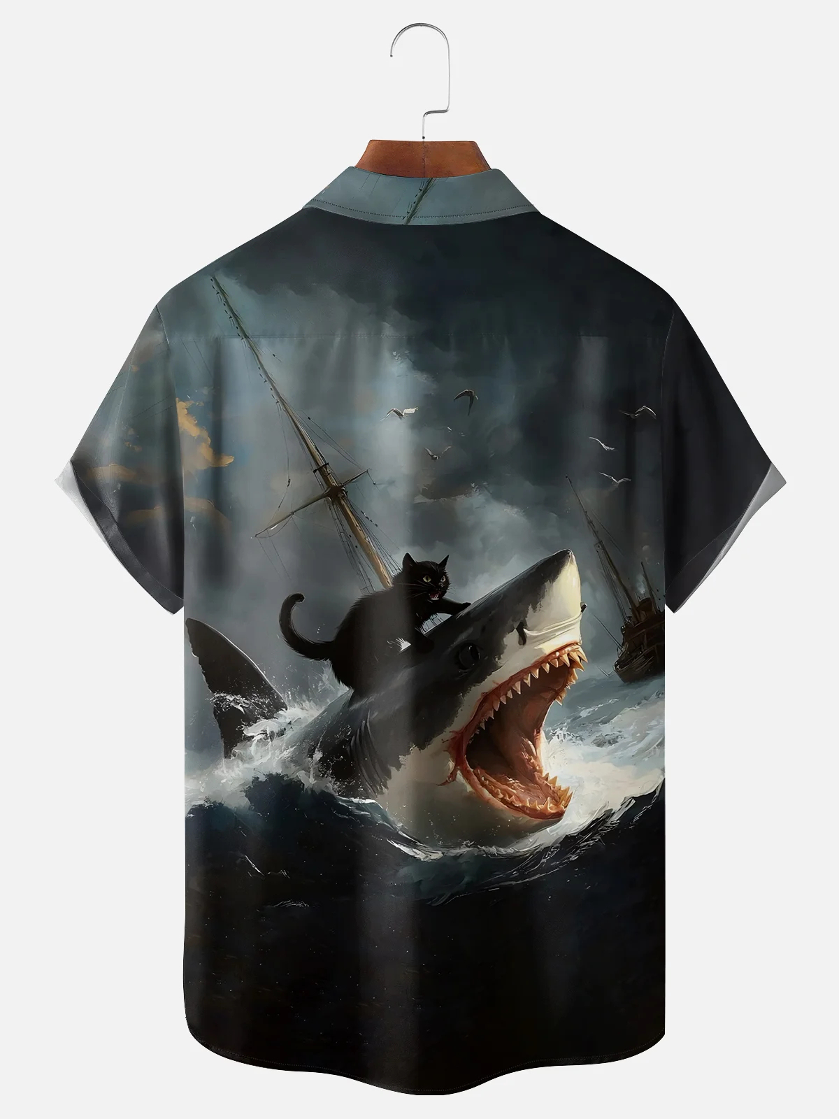 Men's Funny Graphic Short Sleeve Shirt