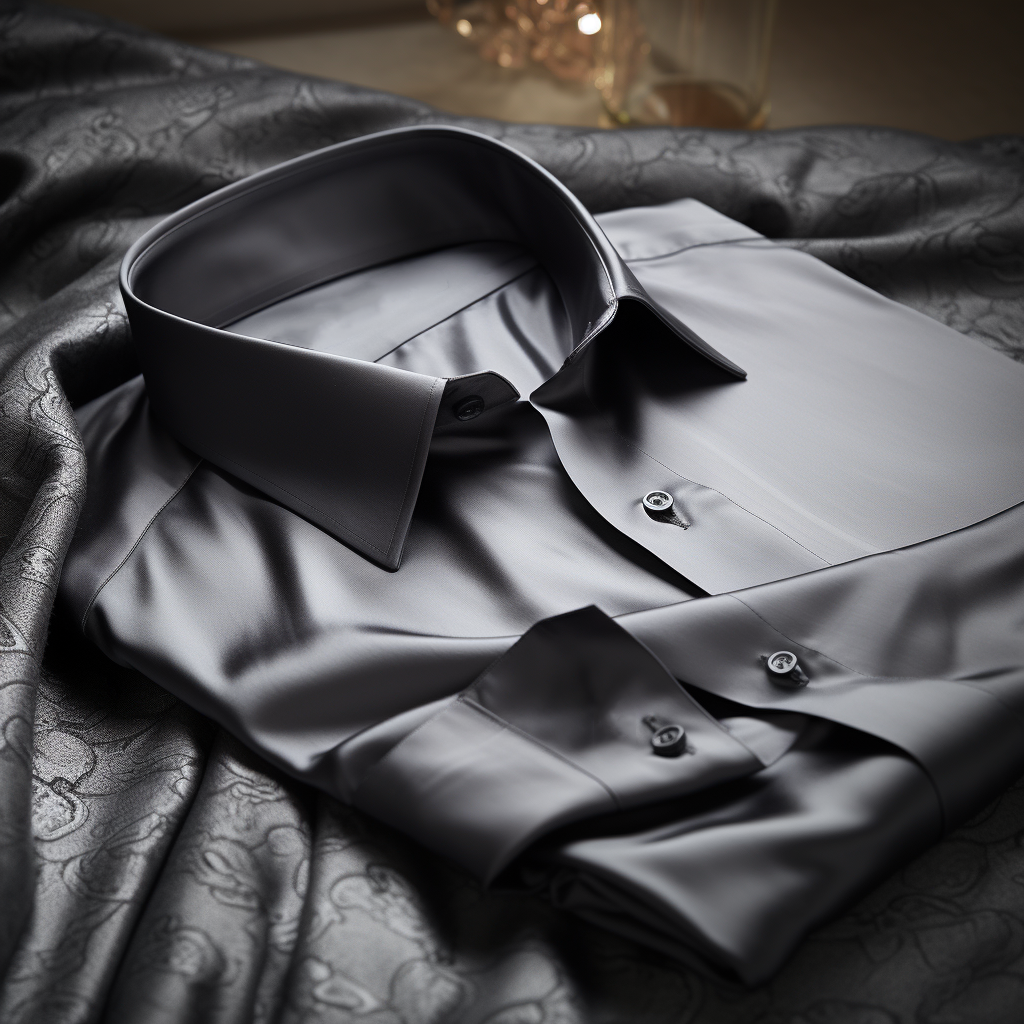 Men's Business Casual Button-Down Shirt