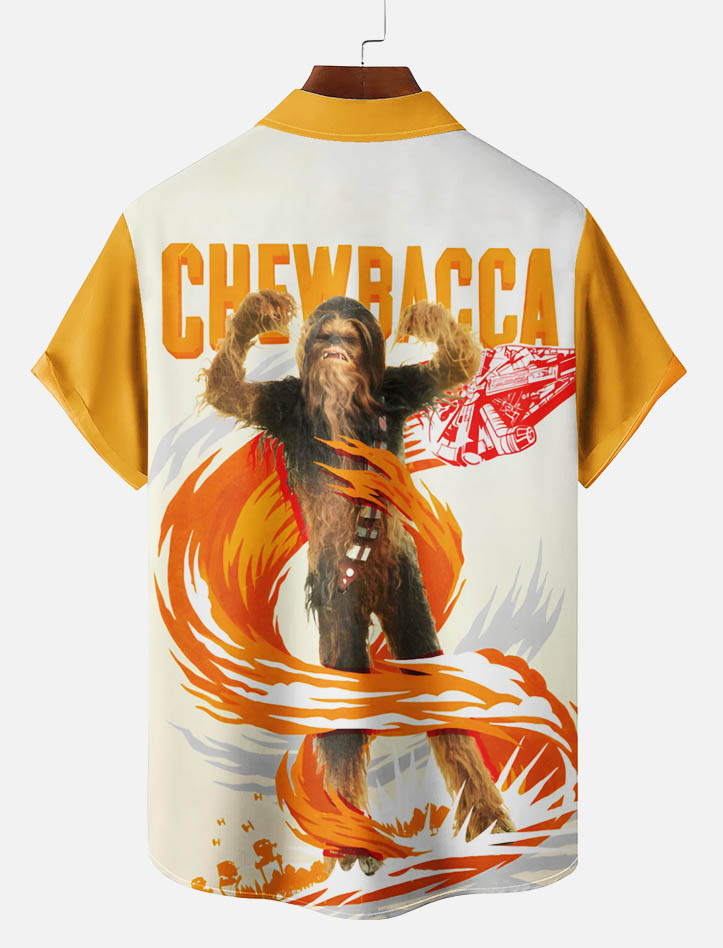 Men's Classic Movie Graphic Short Sleeve Shirt